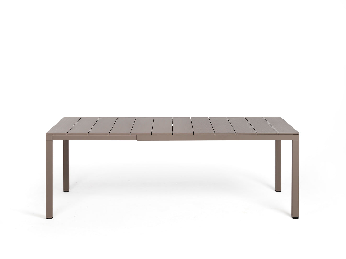 Table Rio Alu 140 Ext – tortora