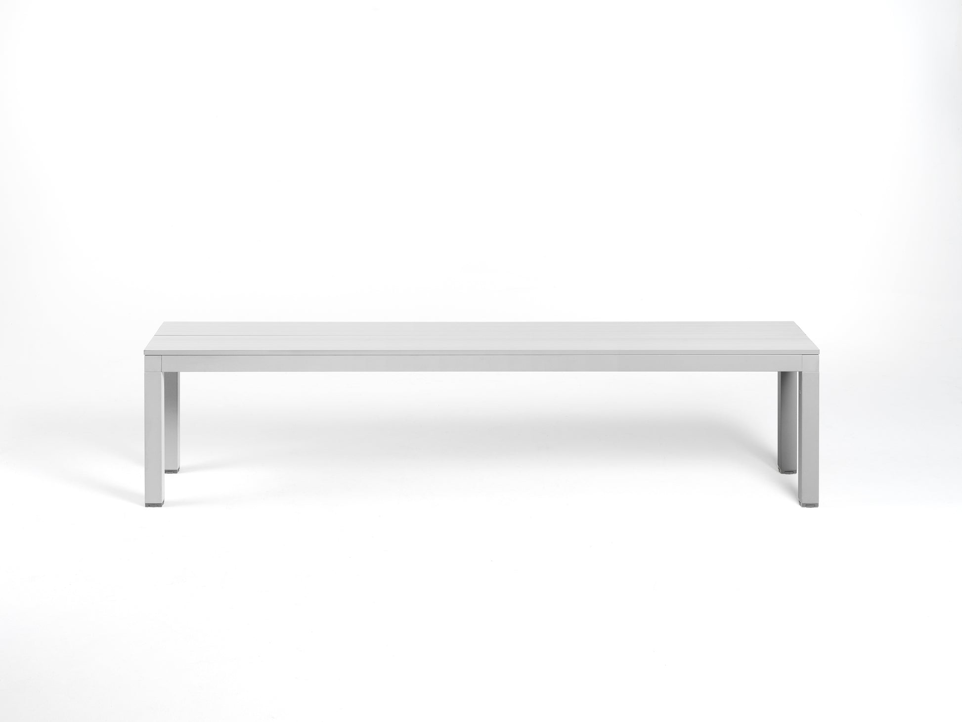 Rio Bench Alu Ext – white