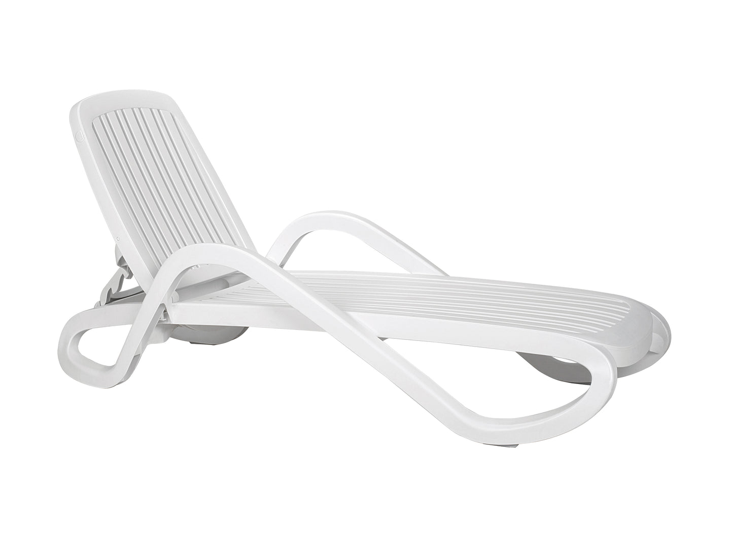 Eden Sun Lounger 17 Pcs F – white