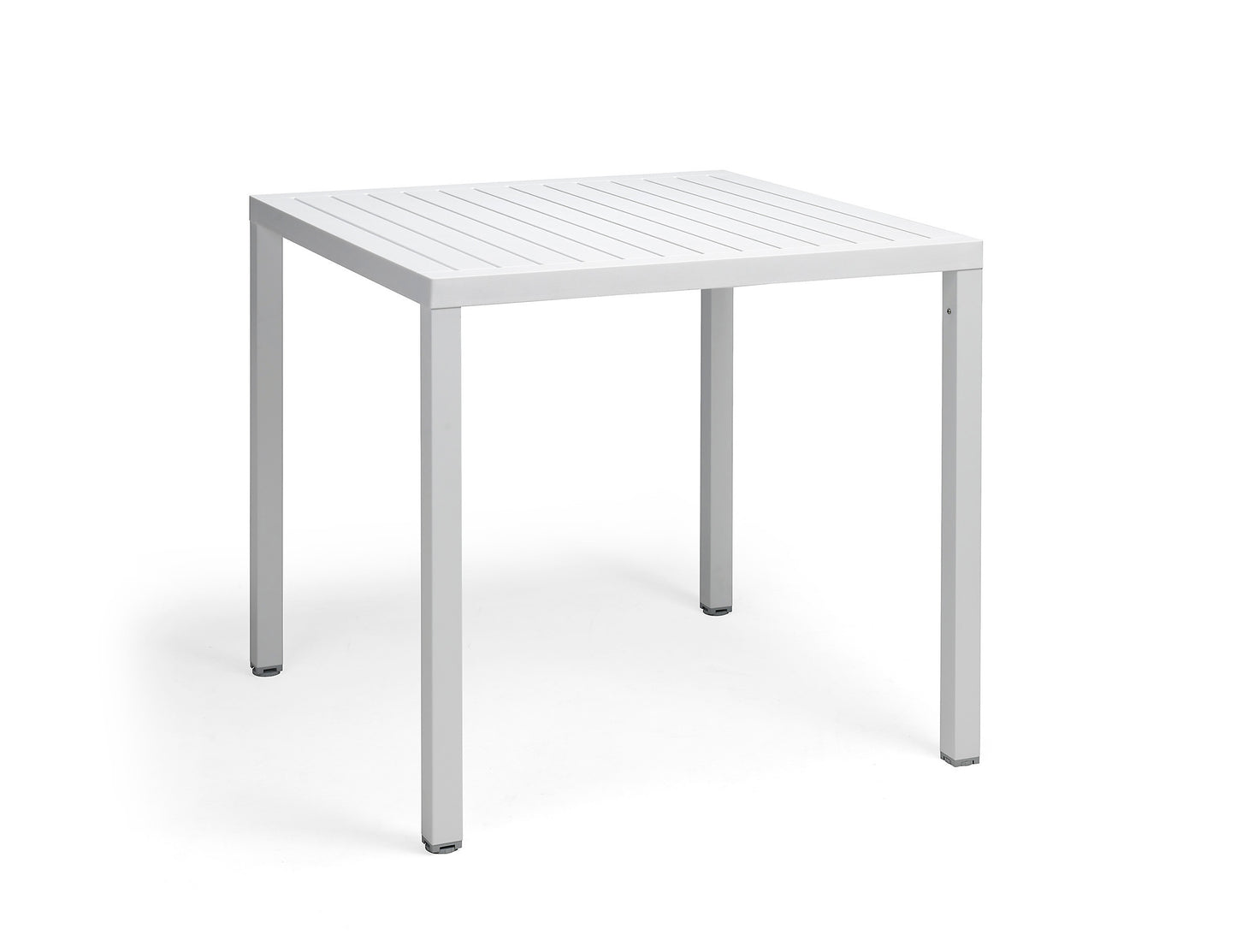 Cube 80 Table Coated – white