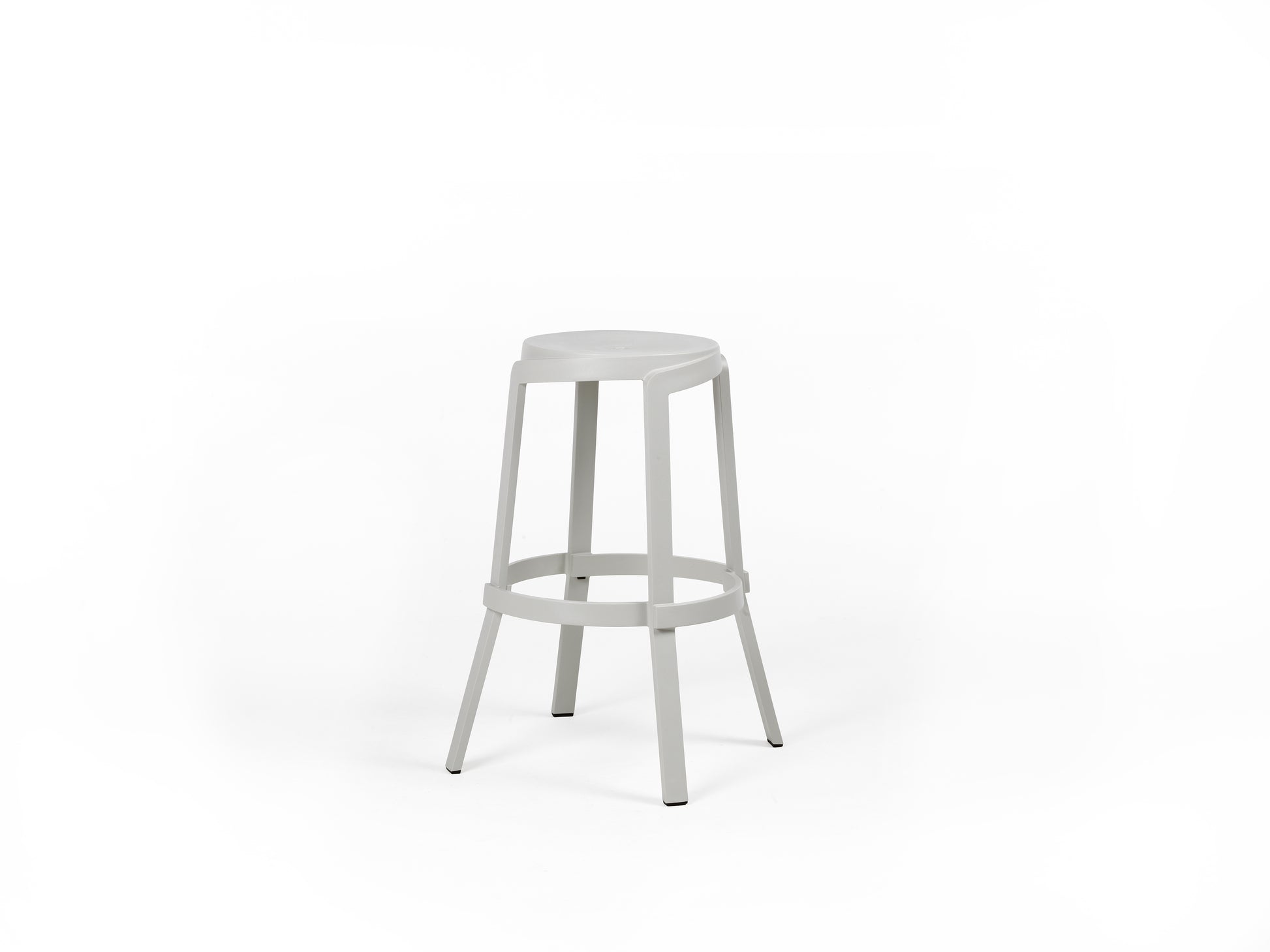 Stack Stool Maxi – gesso
